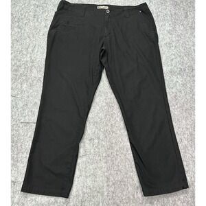 5.11 Tactical Black Pants Straight Leg Soft Canvas Men's 38x30 (Measures 38x29)